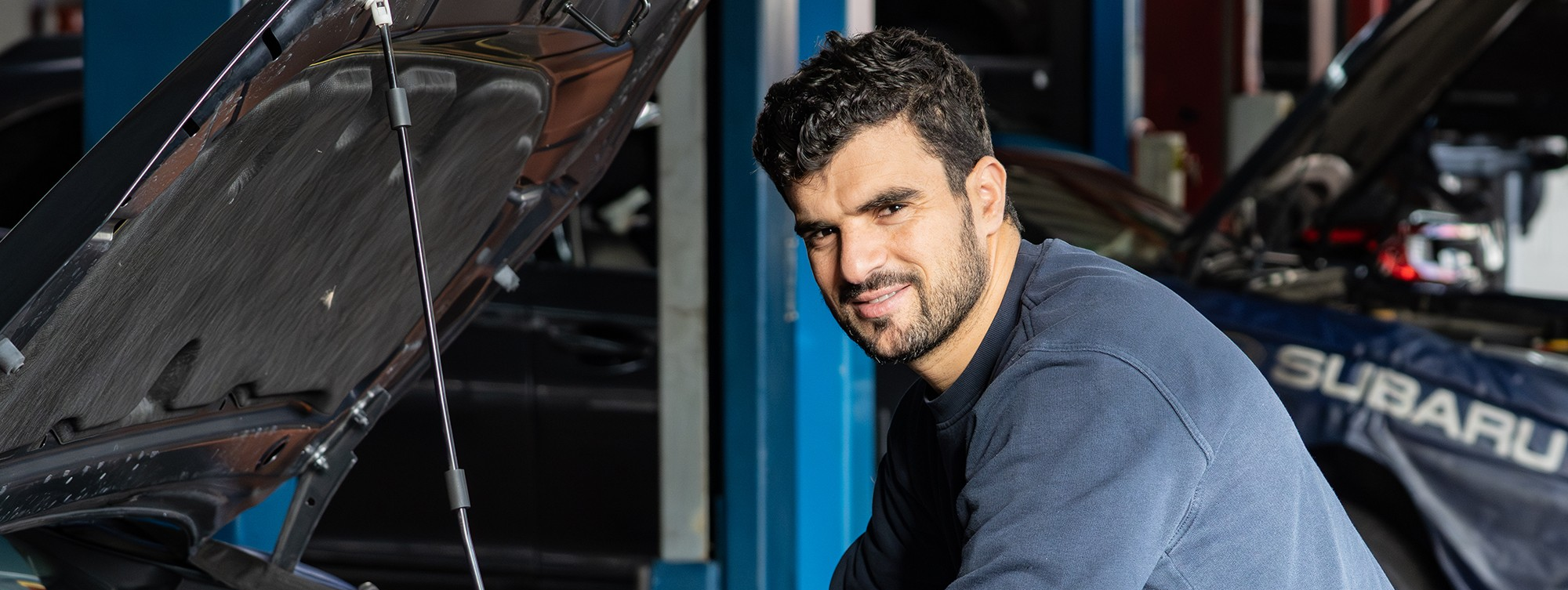 Ismail El Mankouri Ben Aoued, KFZ-Mechatroniker